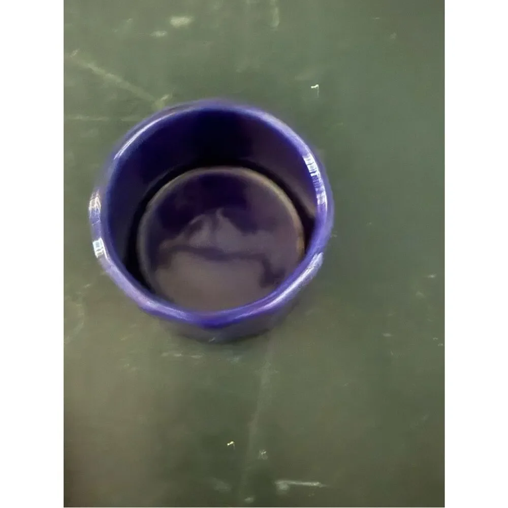 VINTAGE GERZ COBALT BLUE Stoneware W GERMANY Cup/Votive/Dish Small